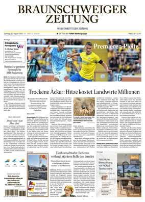 Cover of Braunschweiger Zeitung (Braunschweig)