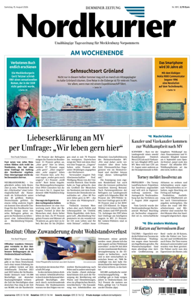 Cover of Demminer Zeitung