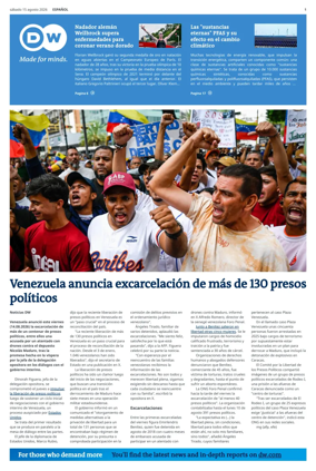 Cover of Deutsche Welle (Spanish edition)