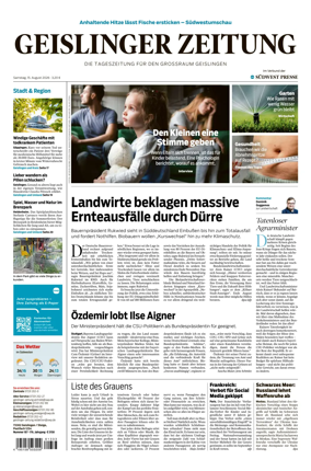 Cover of Geislinger Zeitung