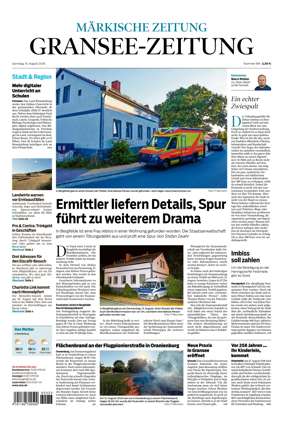 Cover of Gransee-Zeitung
