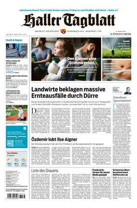 Cover of Haller Tagblatt