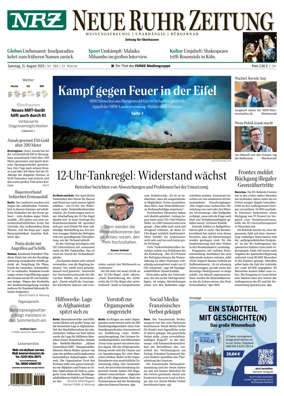 Cover of Neue Rhein Zeitung (Oberhausen)