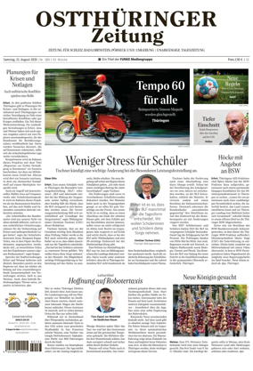 Cover of Ostthuringer Zeitung (Schleiz)