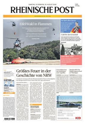 Cover of Rheinische Post Mettmann