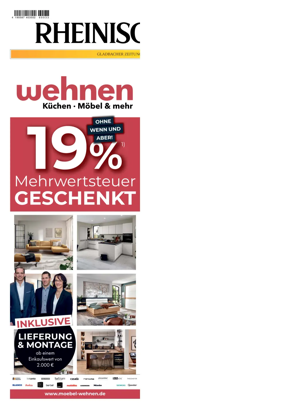 Cover of Rheinische Post - Monchengladbach and Korschenbroich