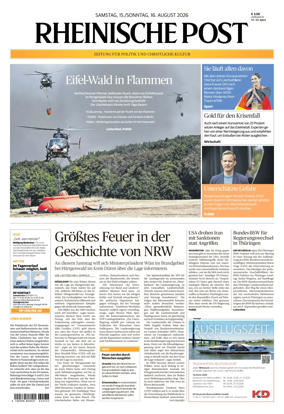 Cover of Rheinische Post