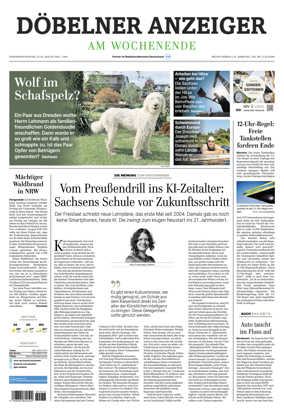 Cover of Sachsische Zeitung (Dobeln)