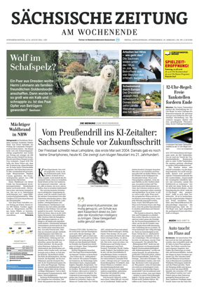 Cover of Sachsische Zeitung (Freital Dippoldiswalde & Osterzgebirge)