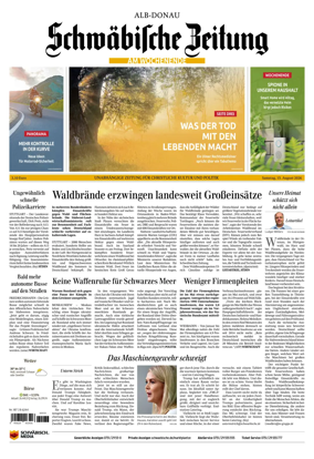 Cover of Schwabische Zeitung (Alb-Donau)