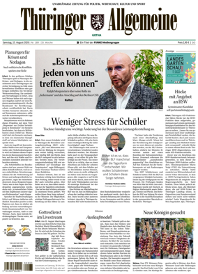 Cover of Thuringer Allgemeine (Gotha)