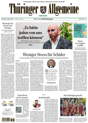 Cover of Thuringer Allgemeine (Nordhausen)