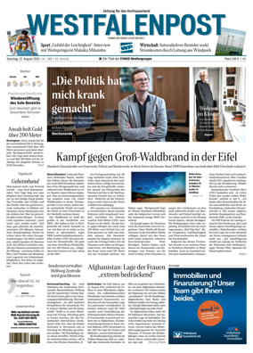 Cover of Westfalenpost (Brilon)
