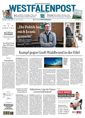 Cover of Westfalenpost (Menden)