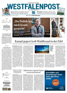 Cover of Westfalenpost (Olpe)