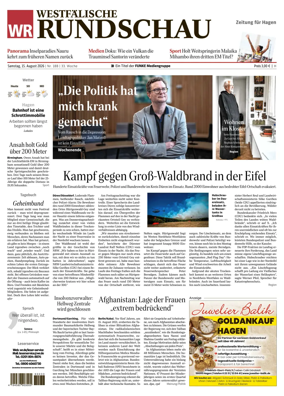 Cover of Westfalische Rundschau (Hagen Hohenlimburg)