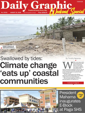 Cover of Daily Graphic