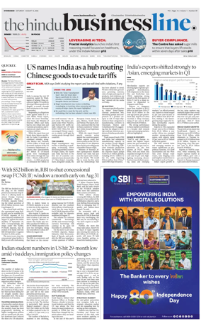 Cover of BusinessLine (Hyderabad)
