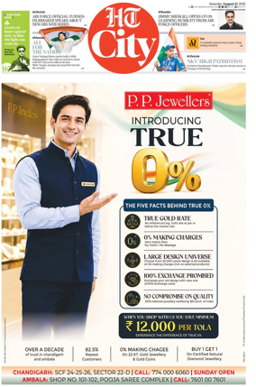 Cover of Hindustan Times (Chandigarh) - City