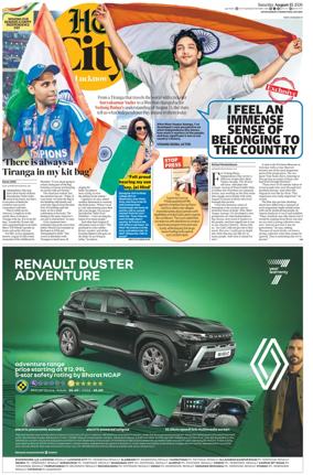 Cover of Hindustan Times (Lucknow) - Live