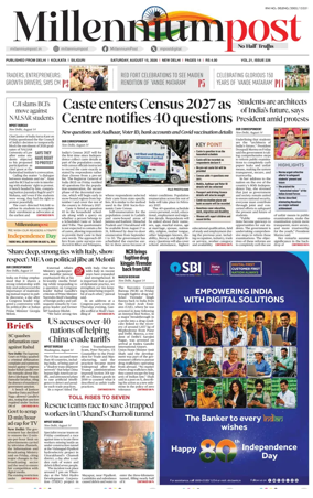 Cover of Millennium Post