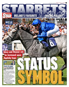 Cover of Irish Daily Star - Starbets