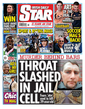 Cover of Irish Daily Star
