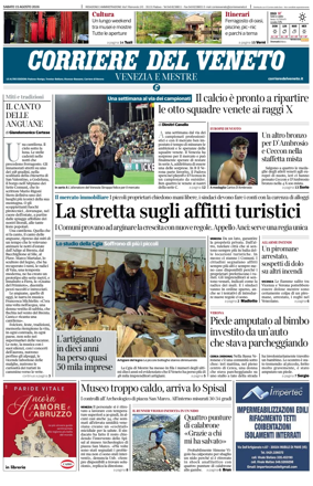 Cover of Corriere del Veneto (Venezia e Mestre)