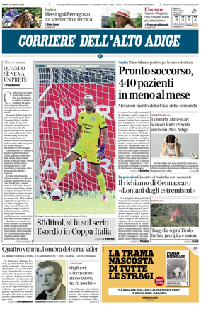 Cover of Corriere dell'Alto Adige