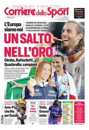 Cover of Corriere dello Sport (Nazionale)