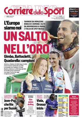 Cover of Corriere dello Sport