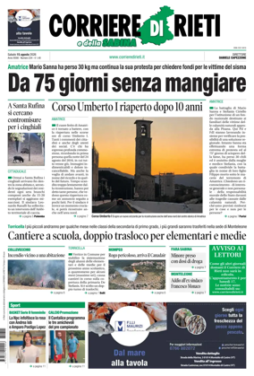 Cover of Corriere di Rieti