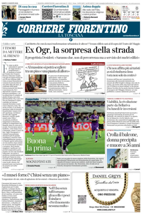 Cover of Corriere Fiorentino