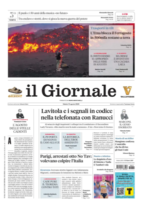 Cover of Il Giornale (Italy)