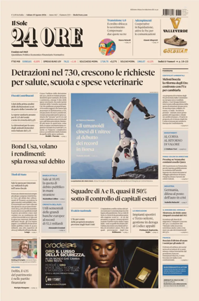 Cover of Il Sole 24 Ore