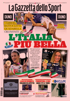 Cover of La Gazzetta dello Sport - Napoli