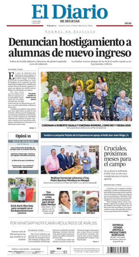 Cover of El Diario de Delicias