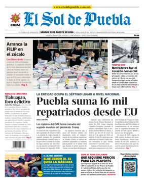 Cover of El Sol de Puebla