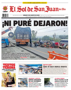 Cover of El Sol de San Juan del Rio