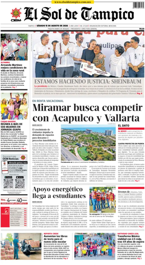 Cover of El Sol de Tampico