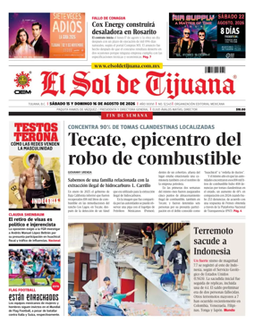 Cover of El Sol de Tijuana