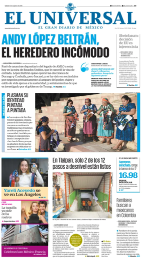 Cover of El Universal