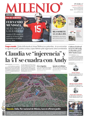 Cover of Milenio Puebla