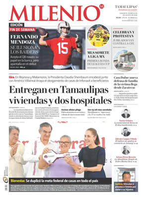 Cover of Milenio Tamaulipas