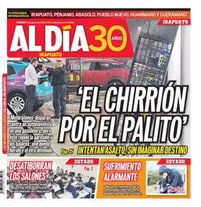 Cover of Periodico Al Dia (Irapuato)