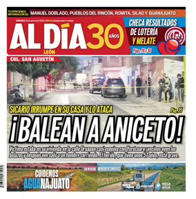 Cover of Periodico Al Dia (Leon)