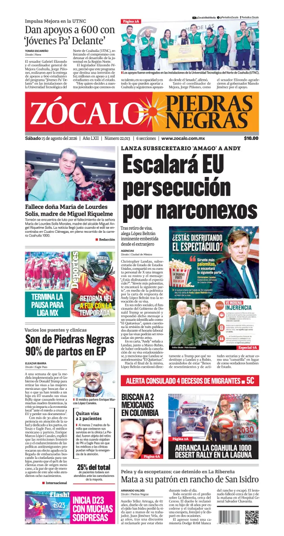 Cover of Zocalo Piedras Negras
