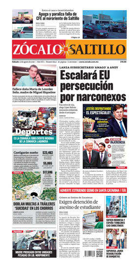 Cover of Zocalo Saltillo