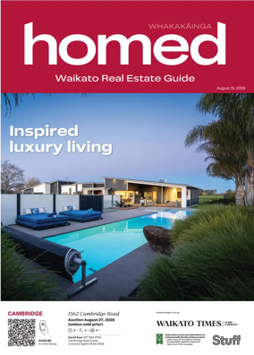 Cover of Homed Waikato Region
