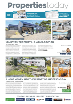 Cover of Otago Daily Times-Property Today